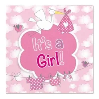 Servetten - It's a Girl - 25x25cm - 20st.