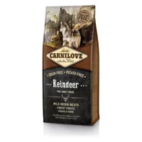Carnilove Adult granenvrij hondenvoer Rendier 12kg met 70% vlees!