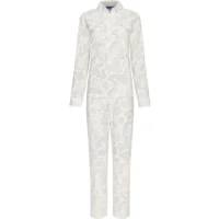 Pastunette Dames Pyjama: lange mouw, met kol  PAS.11