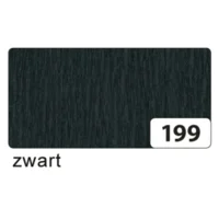 Crêpepapier - Zwart - 250x50cm