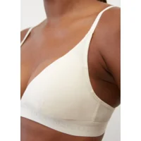 Marc O'Polo Cotton Stretch bralette bh in ivoor