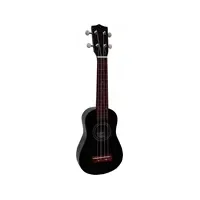 MSA UK6 beginnersukulele, zwart