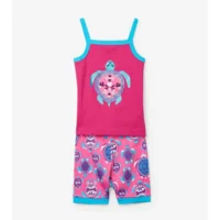 Hatley Meisjes Pyjama Pretty Sea Turtles