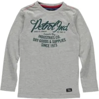 supersoft longsleeve grey green flockprint