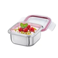 Küchenprofi inox brooddoos 0.5 l met  glas deksel