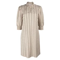 Kleedje Miranda Zoso Beige/Blauw XL