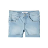 Name it Meisjeskleding Jeans Short Salli Slim Fit Light Blue