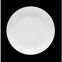 Lubiana porselein Rondo wit  plat bord 27 cm (dinerbord)