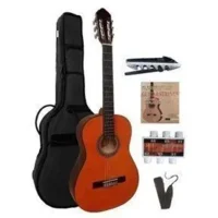 MSA C20 klassieke gitaar, amber naturel, met starterset