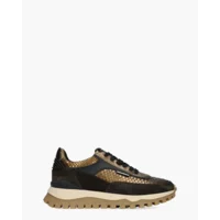 Floris Van Bommel Grommi 01.17 Bruin Damessneakers