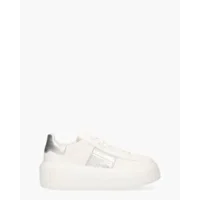 Hogan H-Stripes Wit/Zilver Damessneakers