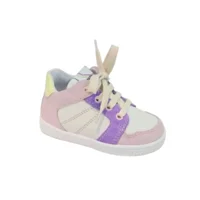 Romagnoli Beginstapper 8035R028 Ecru/Lila/Roos