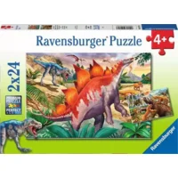 Puzzel - Wilde oertijddieren - 2x24st.