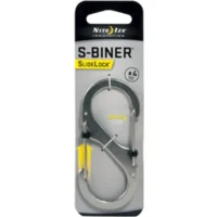 Nite Ize SlideLock Staal S-Biner Size #4 Roestvrij Karabijnhaak LSB4-11-R3