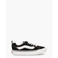 Vans Knu Skool Zwart/Wit Damessneakers