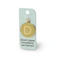 Gouden Charm - D
