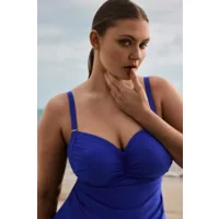 Prima Donna Swim Tankini top: Mantas, Electric Blue, Europese Maten ( PDO.565 )