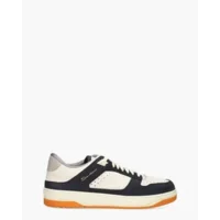 Santoni MBSA21865BARHKO Blauw/Wit Herensneakers