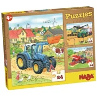 Puzzel - Tractor & Co. - Landbouwmachines - 3x24st.