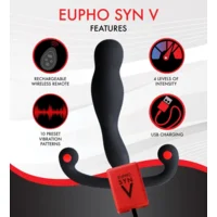 Aneros Eupho Syn V Prostaat Vibrator Met Afstandsbediening