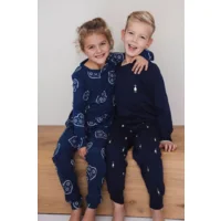 Pastunette jongens pyjama: Blauw, eendjes motief ( PAS.143 )