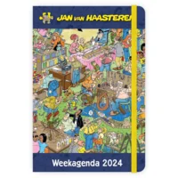 Week agenda - 2024 - Jan van Haasteren - 12.7x17.8cm
