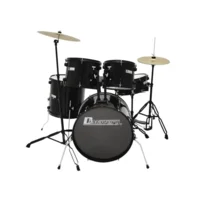 DIMAVERY DS-200 Drum set, black