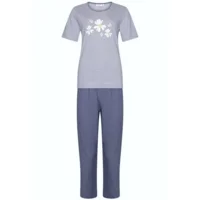 Pastunette – Flowers - Pyjama – 121251-101-1 – Light Grey