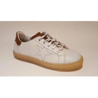 Zecchino d'Oro Sneaker F15-4660 Ecru/Cognac