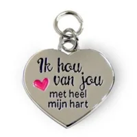 Bedeltje - Ik hou van jou - Charms for you