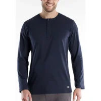 Tom Tailor Shirt: Blauw, Lange mouwen, ( TOM.46 )