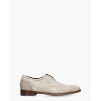 Floris Van Bommel De Stapper 39.65 Grijs/Beige Heren Veterschoenen