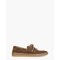 Posa Boat Loafer Bruin Heren Veterschoenen