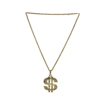 Deluxe Dollar Halsketting Goud | Disco  Dollar Halsketting