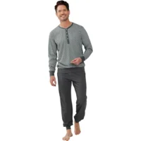 Pastunette Heren Pyjama: Groen, 100% Katoen ( PAS.79 )