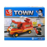 Kleine bluswagen - compatibel met Lego