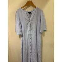 Punto Dames kleed: Kate, Licht Blauw ( ONE.85 )