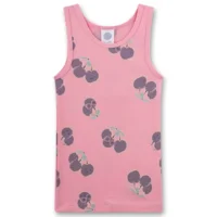 Sanetta meisjes Singlet: Kersen motief ( SAN.151 )