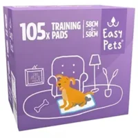 Easypets Puppy Training Pads 58X58 cm 105 st