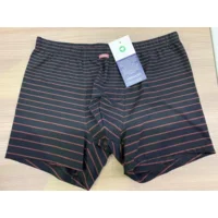 Ammann Herenboxershort: Retro short, Bordeaux, lange bil ( AMM.425 )