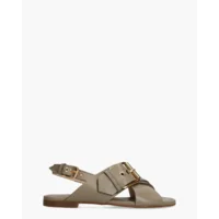 Attilio Giusti Summer Criss Cross Khaki Damessandalen