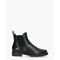 Everybody 29703 Donkerbruin/Zwart Dames Chelseaboots