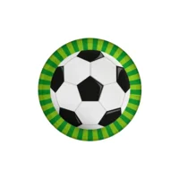 Paper Dreams Bordjes Football 23cm - 8st