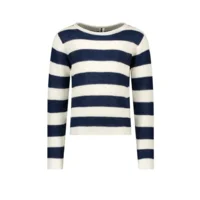 B.Nosy Meisjes Knitted Rib Top With Stripes