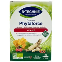 Phytaforce - 20 amp  Koninginnebrij - ginsing - guarana - acerola