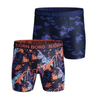 Björn Borg Shorts for Boys 2P Microfiber performance high function  Peacoat blauw