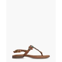 Miss Behave Zayen Bruin/Multi Damessandalen