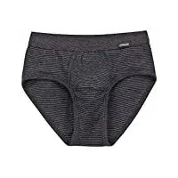 Ammann Heren slip met opening: Classic brief slip ( zwart gestreept ) tot 4XL ( AMM.72)