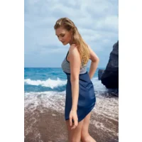 Prima Donna Swim Kalba strandjurk in blauw