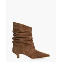 Gioia Jenna-2 Camel Dames Enkellaarsjes